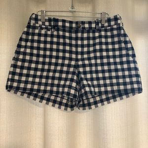 Ralph Lauren Gingham Pattern Shorts